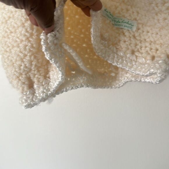 La Bertique den Recher FOUNDATION PRiNCESSE GRACE Baby Knit Bunting Suit - Picture 5 of 9